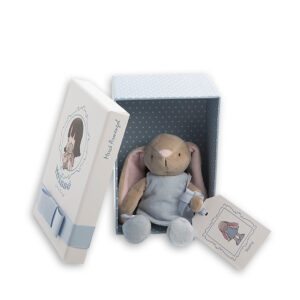 Conilleta Dory Vestit Blau caixa mercearmengol peluches handmake